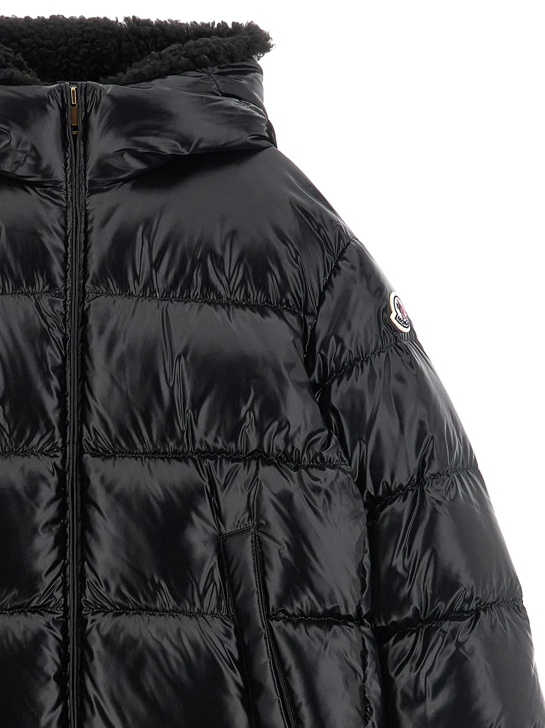 Парка Ganevry Moncler Enfant, черный — фото 3