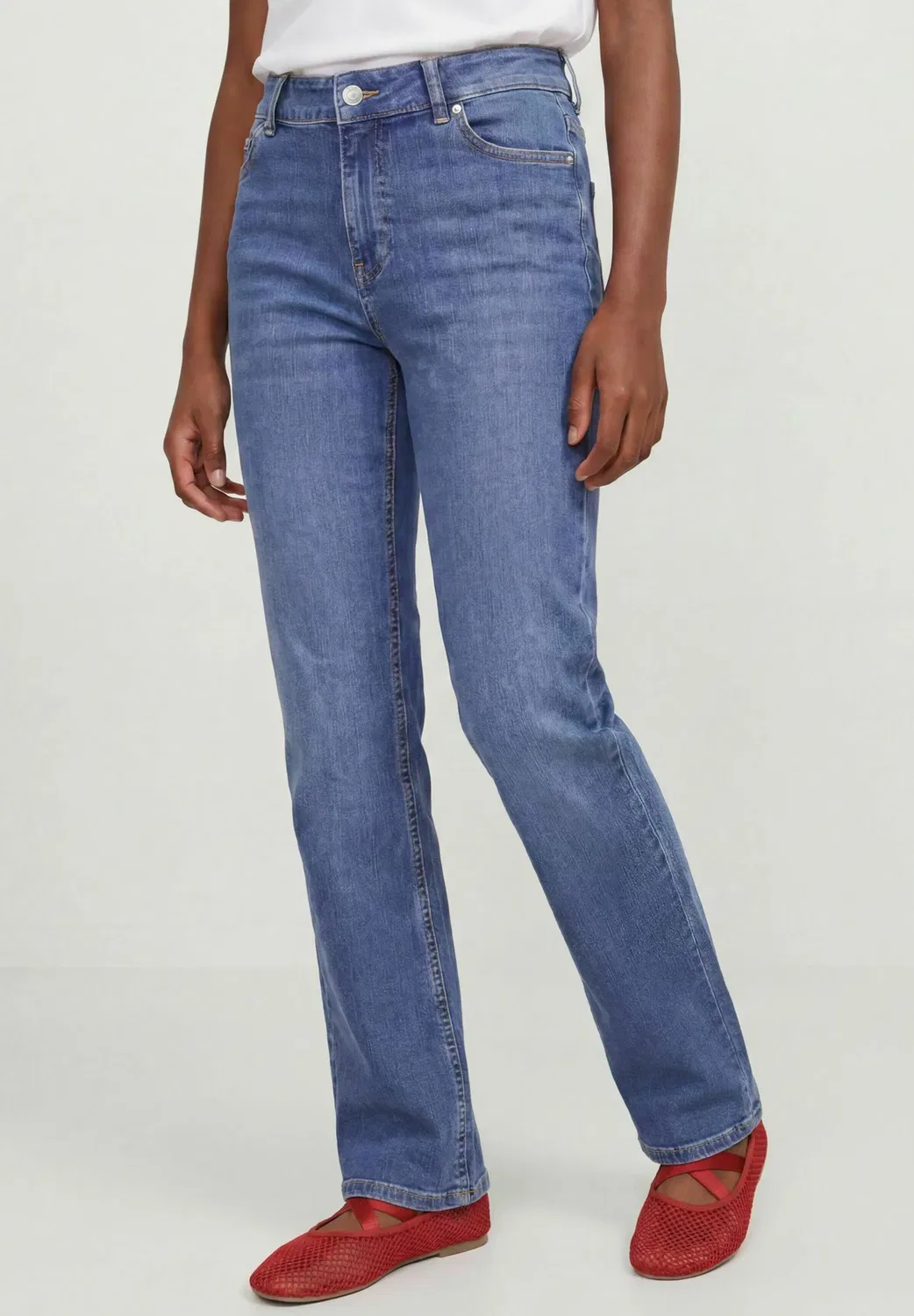 Джинсы зауженного кроя jxnice sl-str c8220 jeans dnm grl bn slim fit jeans girls - прямые джинсы Jjxx, Blue Denim — фото 2