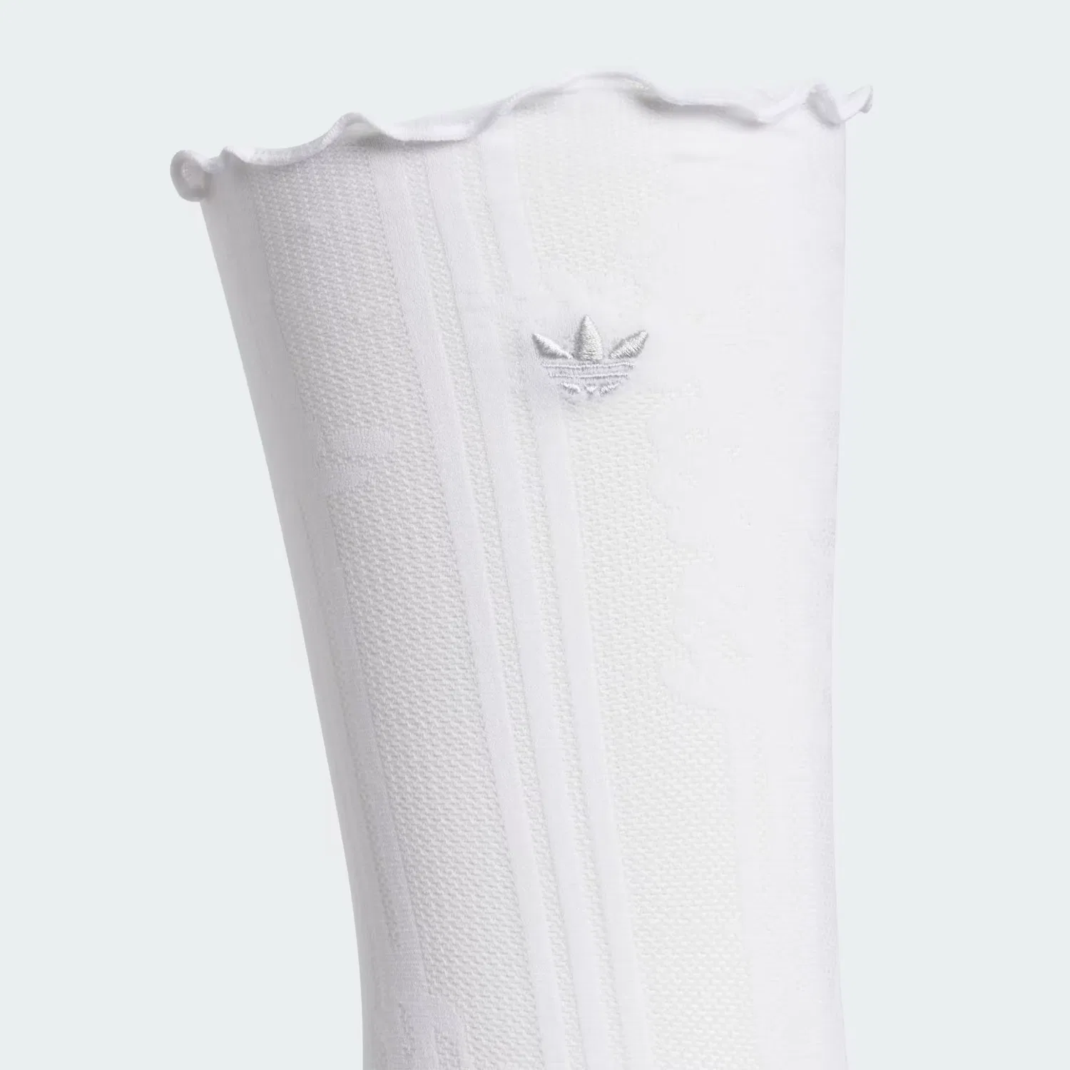 Носки набор из 2 пар с кружевным цветочным узором Lace Floral Adidas Originals, белый/светло-серый — фото 2