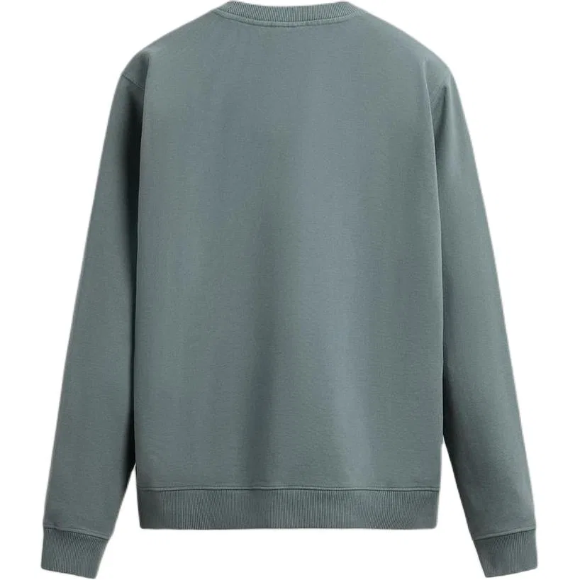 Мужской свитшот с круглым вырезом Blue/Gray ZARA — фото 3