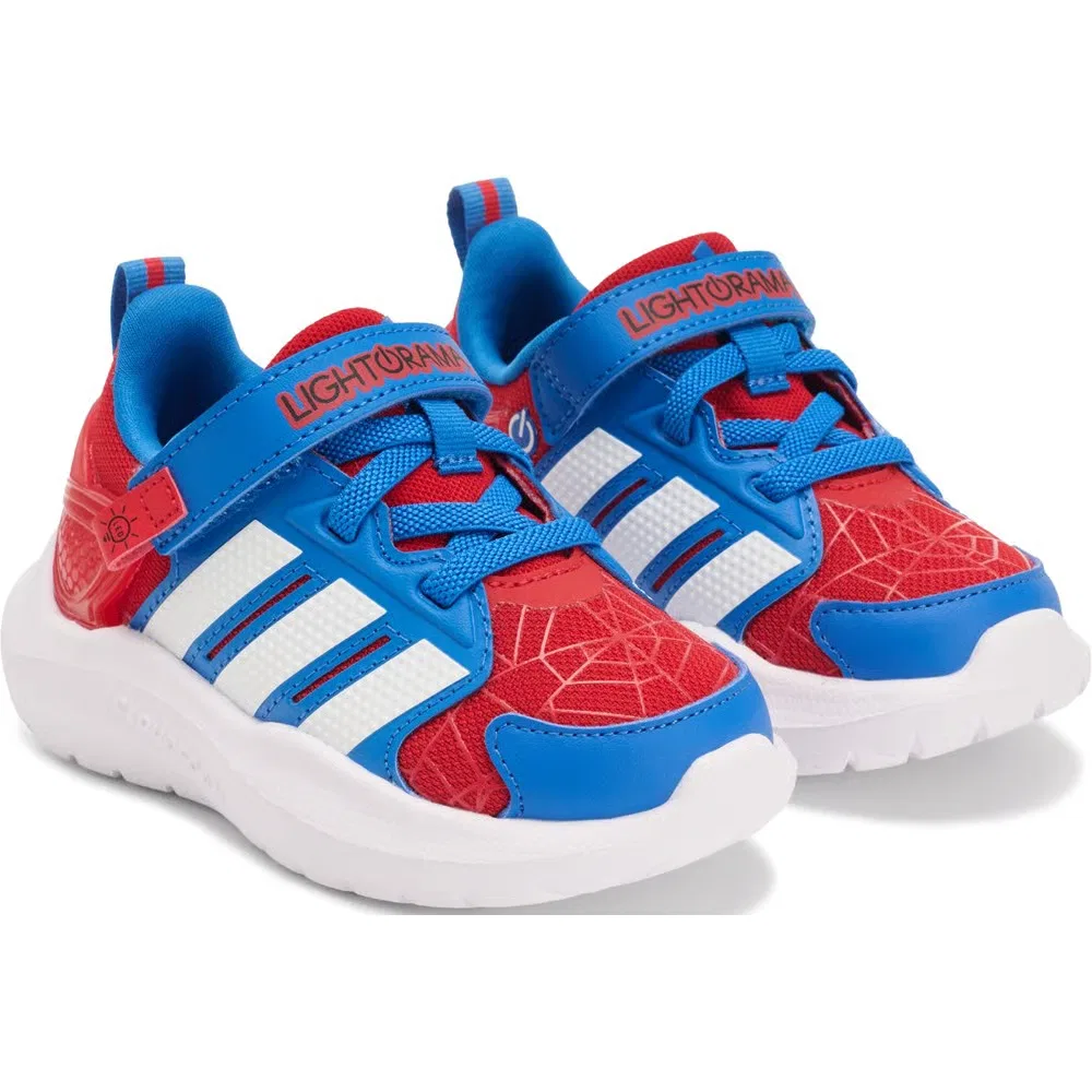 Детские светящиеся кроссовки Lightorama для малышей Adidas, Medium Red