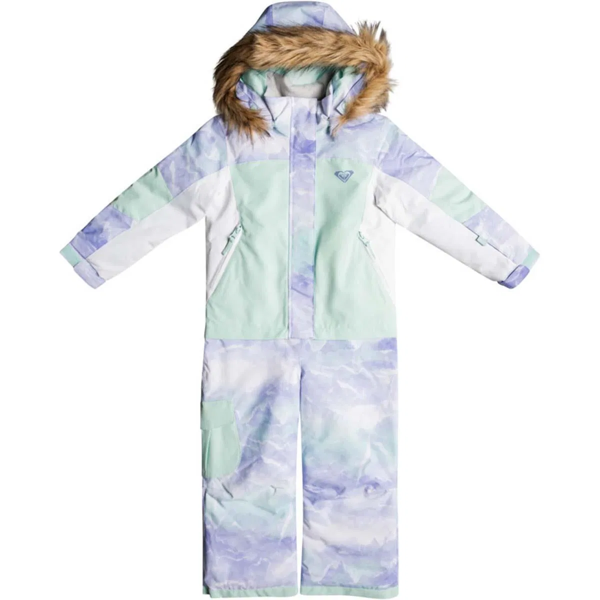 Комбинезон для девочек Sparrow Roxy, Fair Aqua Seous Rg