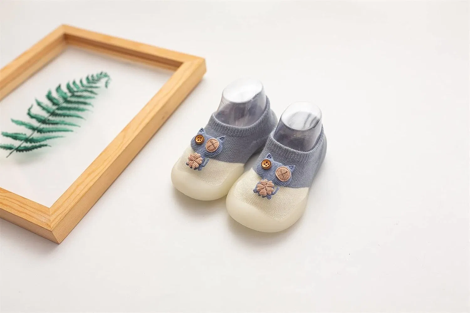 Детские кеды для мальчиков с принтом кошек, модель Cats Casual Elastic Walkers, Blue — фото 3