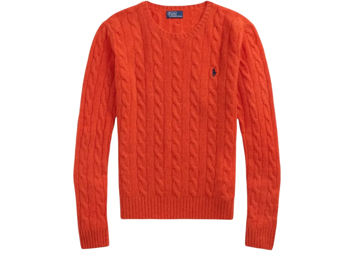 Женский пуловер с длинным рукавом Polo Ralph Lauren, Alloy Orange