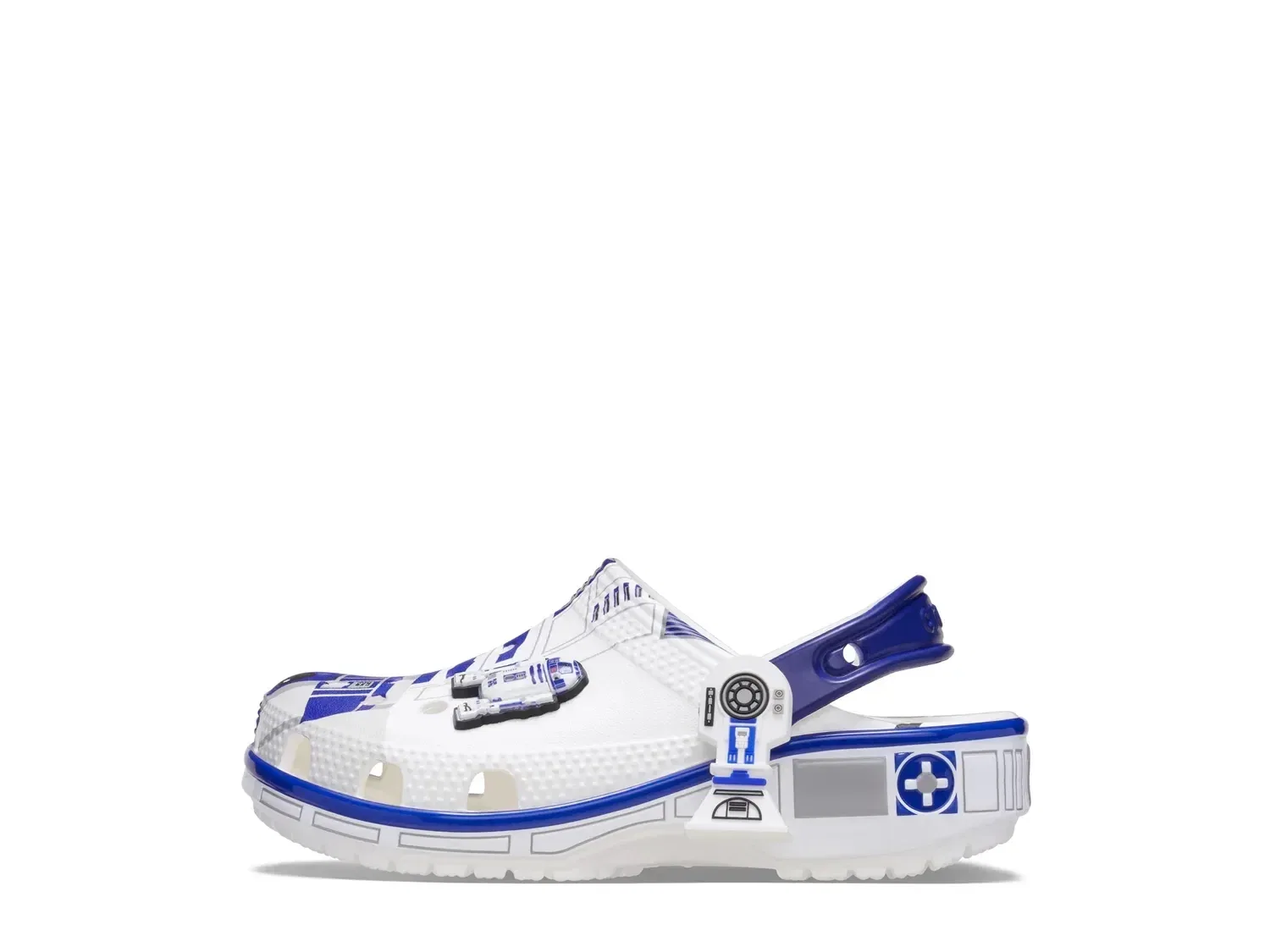 Сабо Star Wars R2D2 Classic Clog, Crocs, бело-синие — фото 3