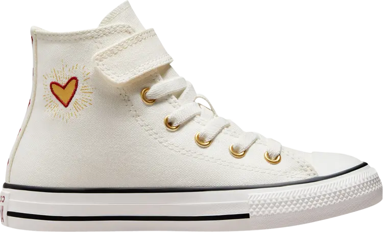 

Кроссовки Converse Chuck Taylor All Star Easy-On High PS Valentines Day 2023 - Vintage White, кремовый, Бежевый, Кроссовки Converse Chuck Taylor All Star Easy-On High PS Valentines Day 2023 - Vintage White, кремовый