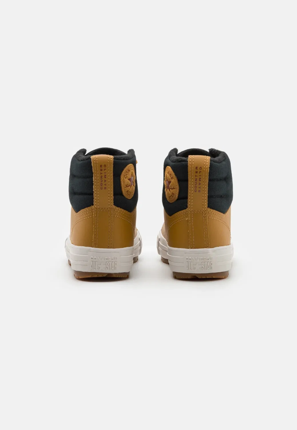Кроссовки Chuck Taylor All Star Berkshire унисекс - высокие Converse, Wheat/Black/Pale Putty — фото 3