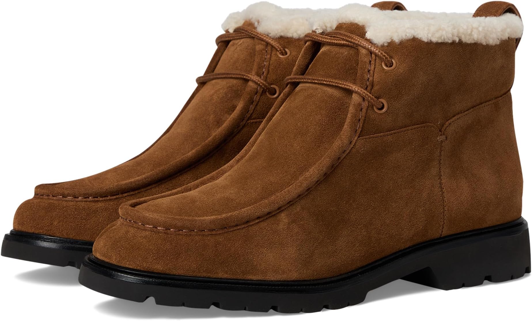 Ботинки Vince Sierra Lace-up Short Boots, цвет Elmwood