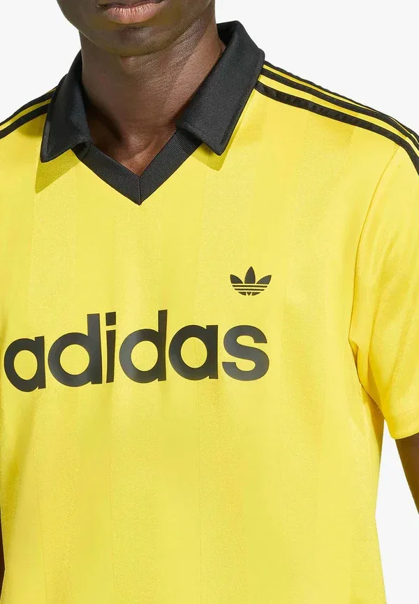 Футболка поло Adidas Originals, желтый — фото 4
