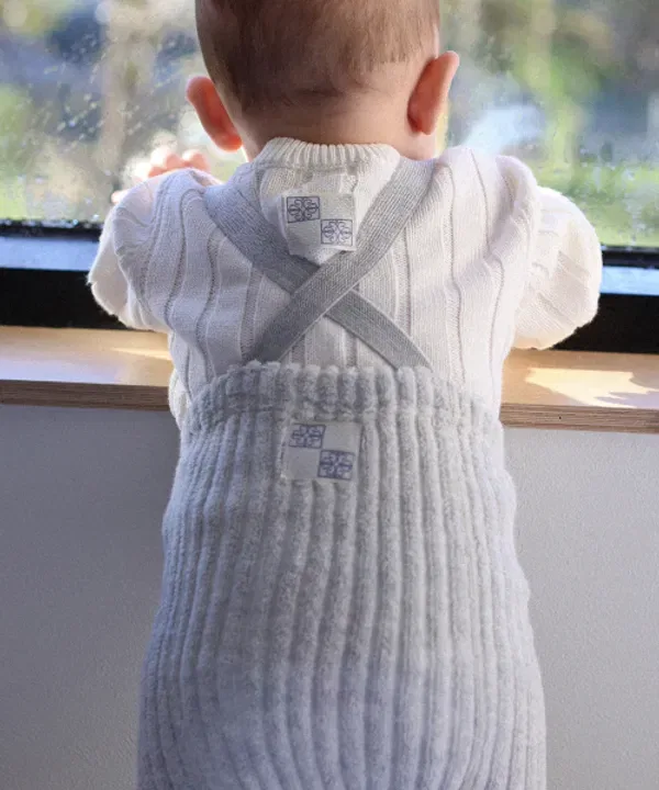 Леггинсы махровые, Baby The Loha, серый