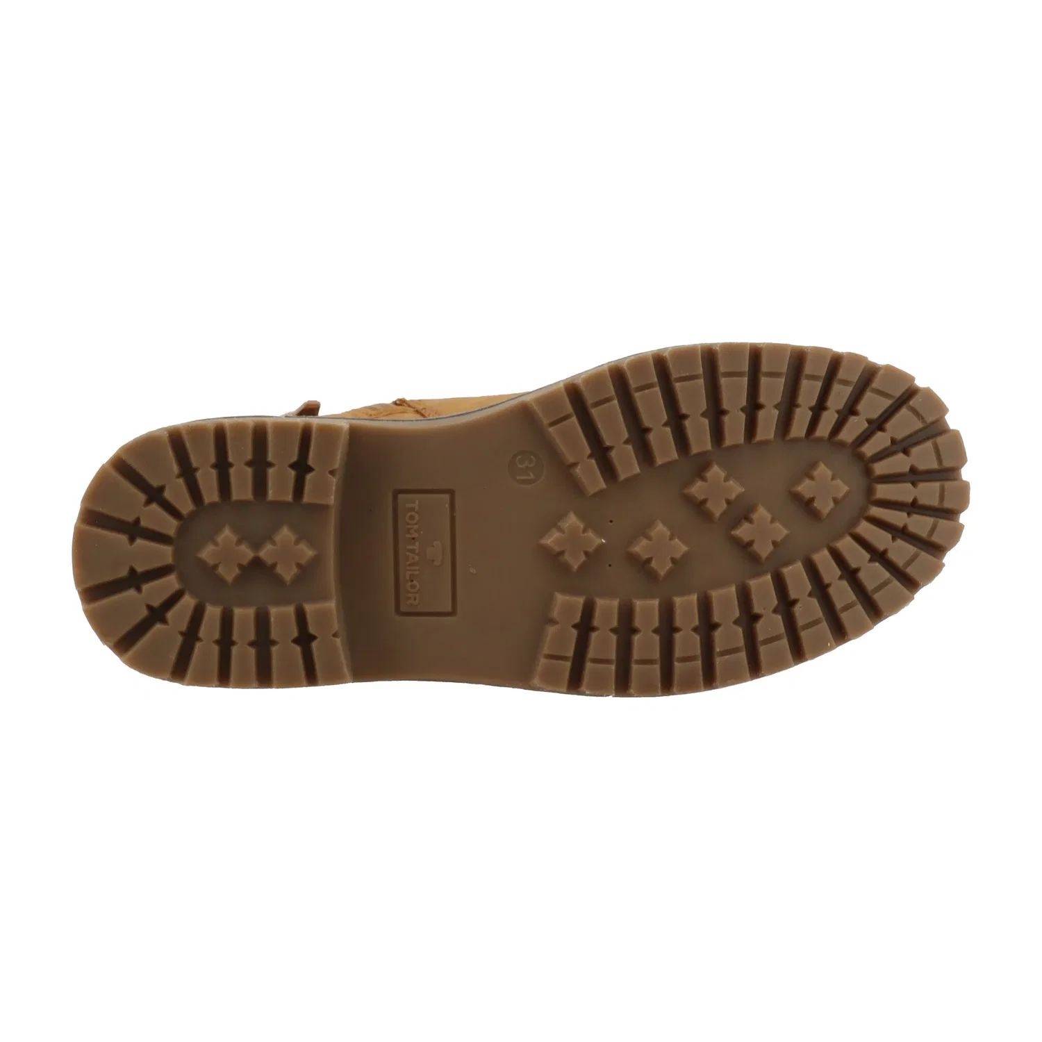 Детские зимние ботинки с водонепроницаемой мембраной Tom Tailor, Camel/Dark Brown — фото 3