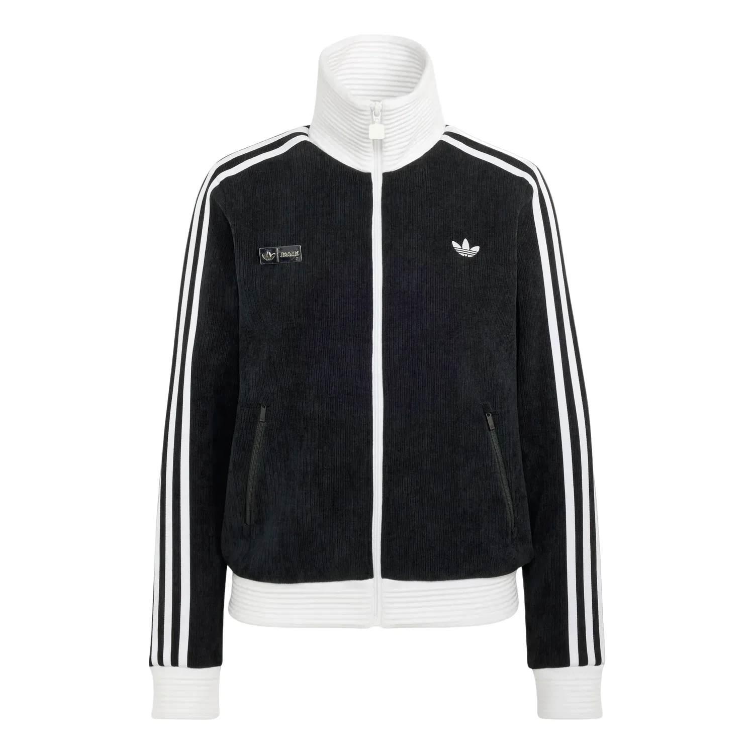 Женская куртка Jennie Fan Og Track Top Asia Sizing 'Black' adidas, черный