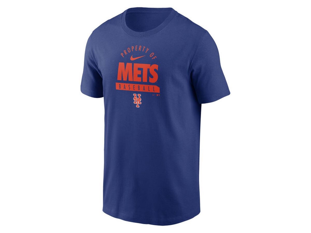 

Мужская тренировочная футболка new york mets Nike, мульти