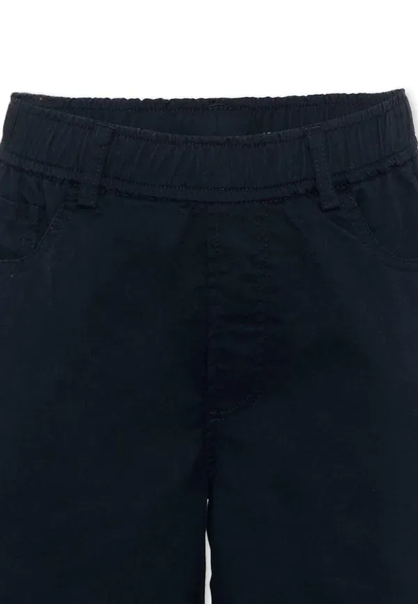 Шорты хлопковые Tru Trussardi Junior, синий — фото 3