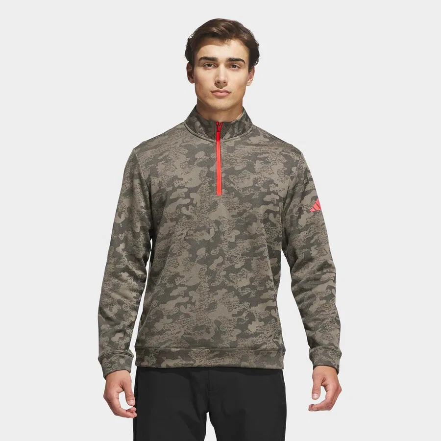 Толстовка ADIDAS PERFORMANCE цвета хаки и оливкового