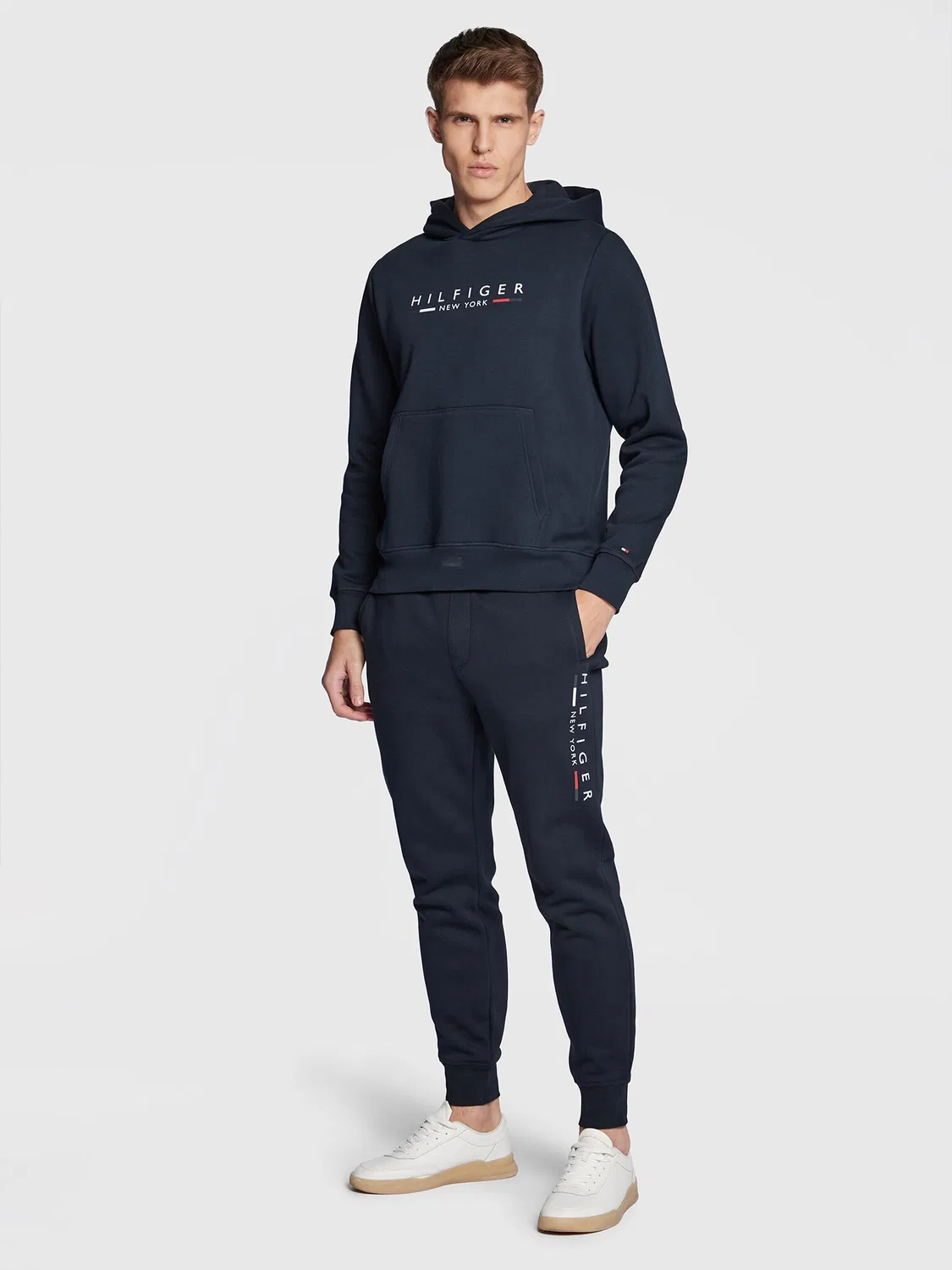 Мужской спортивный костюм стандартного кроя New York Tommy Hilfiger, темно-синий