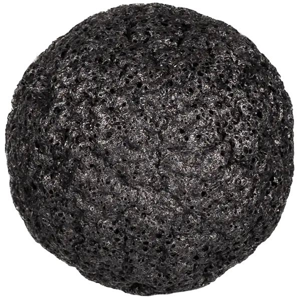 

Yasumi Konjac Bambo Charcoal Men спонж для лица маленький, 1 шт.