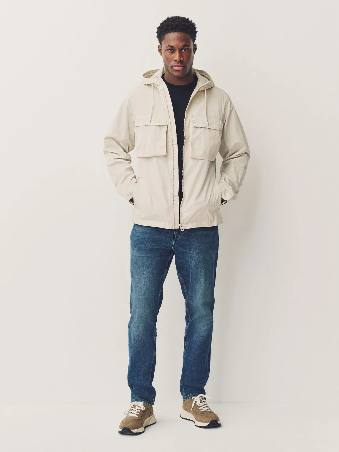 Джинсы Regular Fit, Blue Mid Next, синие