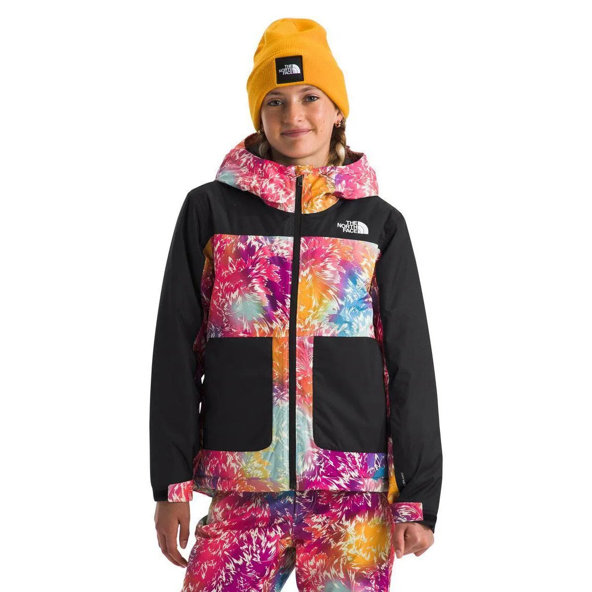 Утепленная куртка Freedom Insulated Jacket The North Face, Radiant Poppy Blowing Wind Print