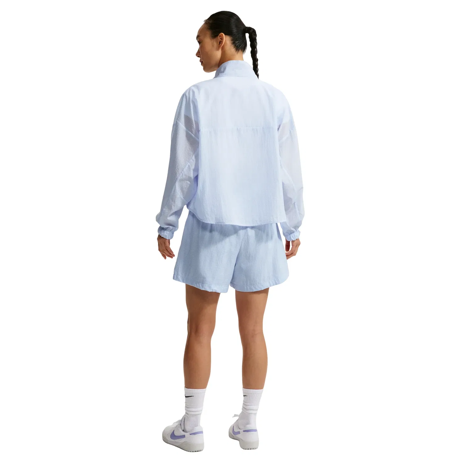 Женский топ Oversized Lightweight Ripstop 'Hydrogen Blue' Nike, Hydrogen Blue — фото 2