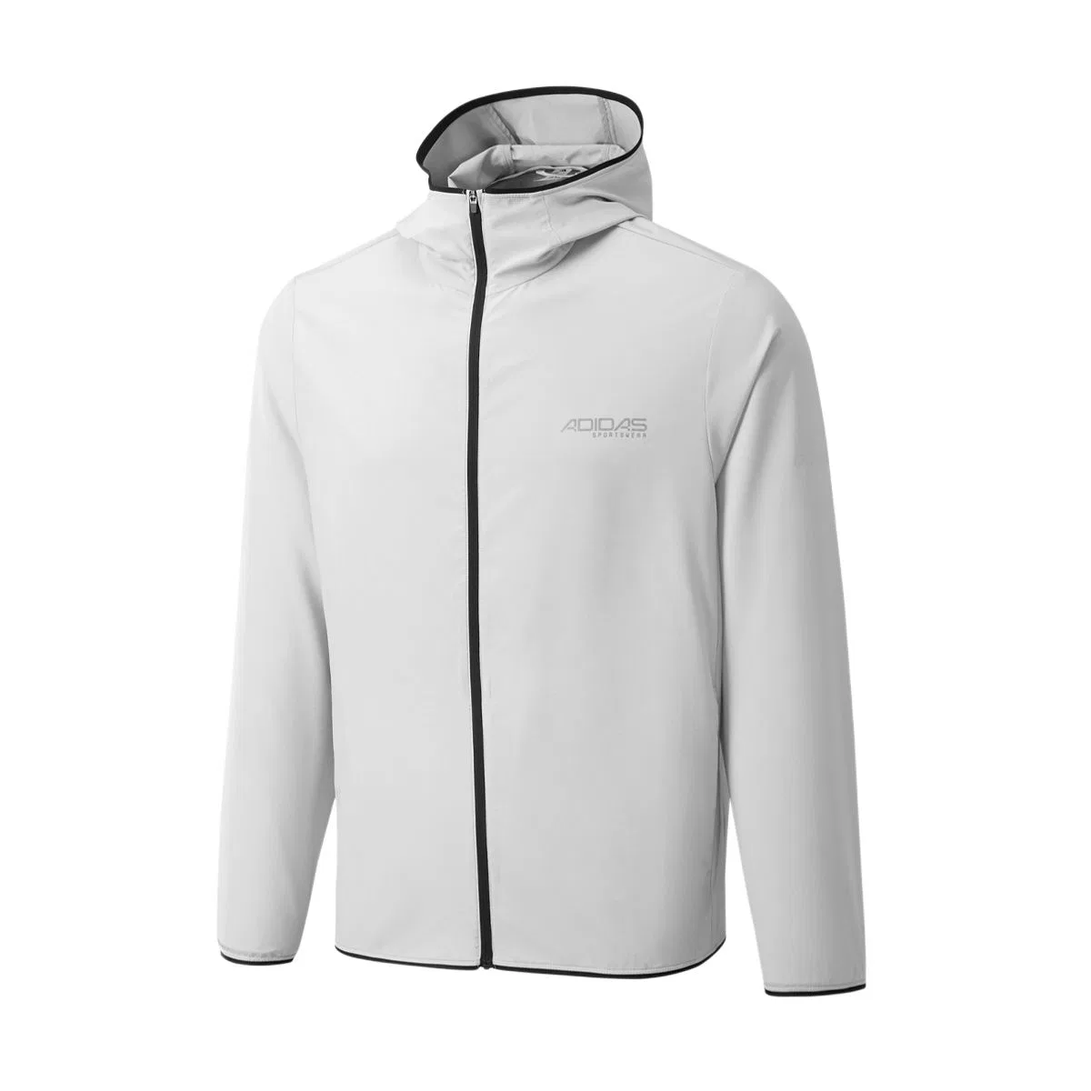 Мужская куртка с капюшоном Adidas, Gray