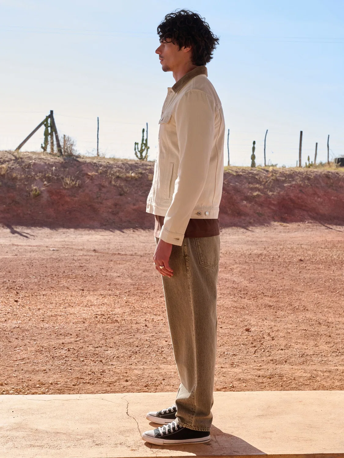 Джинсы Barrel Fit Next, Sand Washed — фото 3