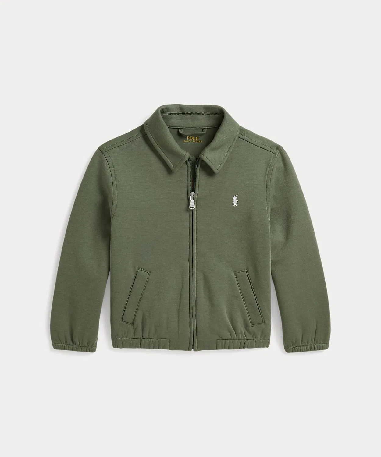 Детская куртка-блузон с длинным рукавом с вышивкой POLO RALPH LAUREN CHILDRENSWEAR, Зеленый