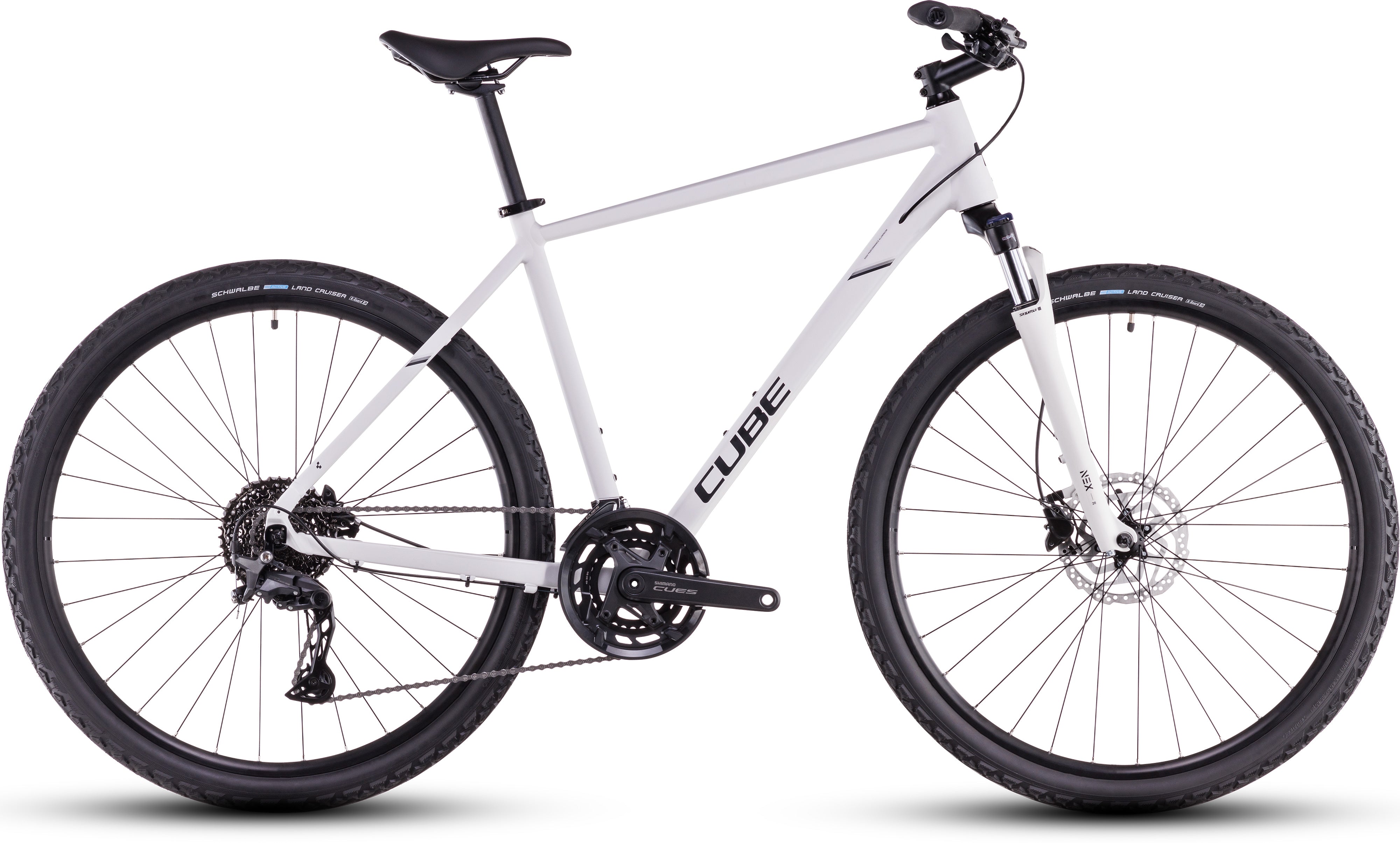 

Треккинговый велосипед Cube Nature Pro cotton´n´grey (2025)
