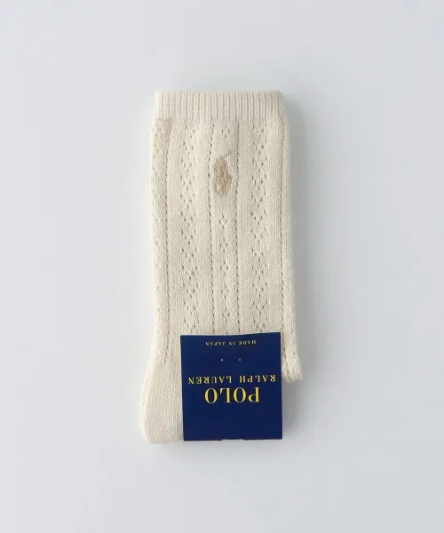Женские носки POLO RALPH LAUREN с открытой текстурой и перфорацией, артикул 03207465 — фото 4