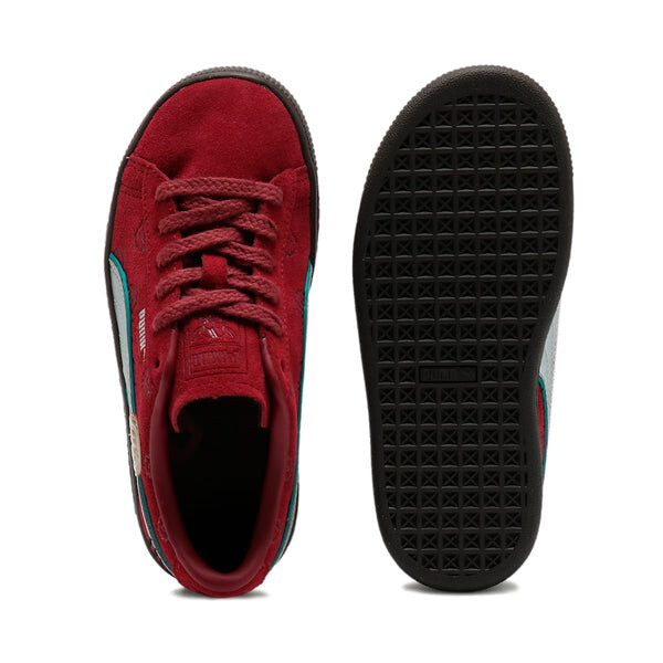 Кроссовки x one piece suede 'red hair pirates' Puma, красный — фото 4
