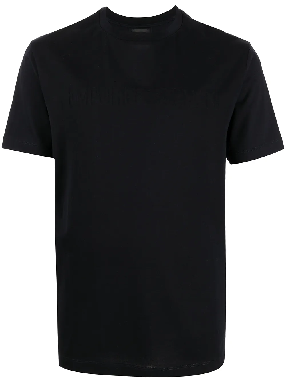 

Футболка с логотипом EMPORIO ARMANI, черный