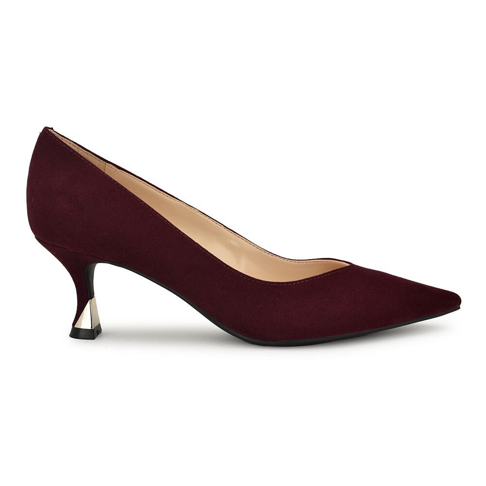 Женские туфли-лодочки Nine West Andes, цвет Dark Blue Tweed — фото 2