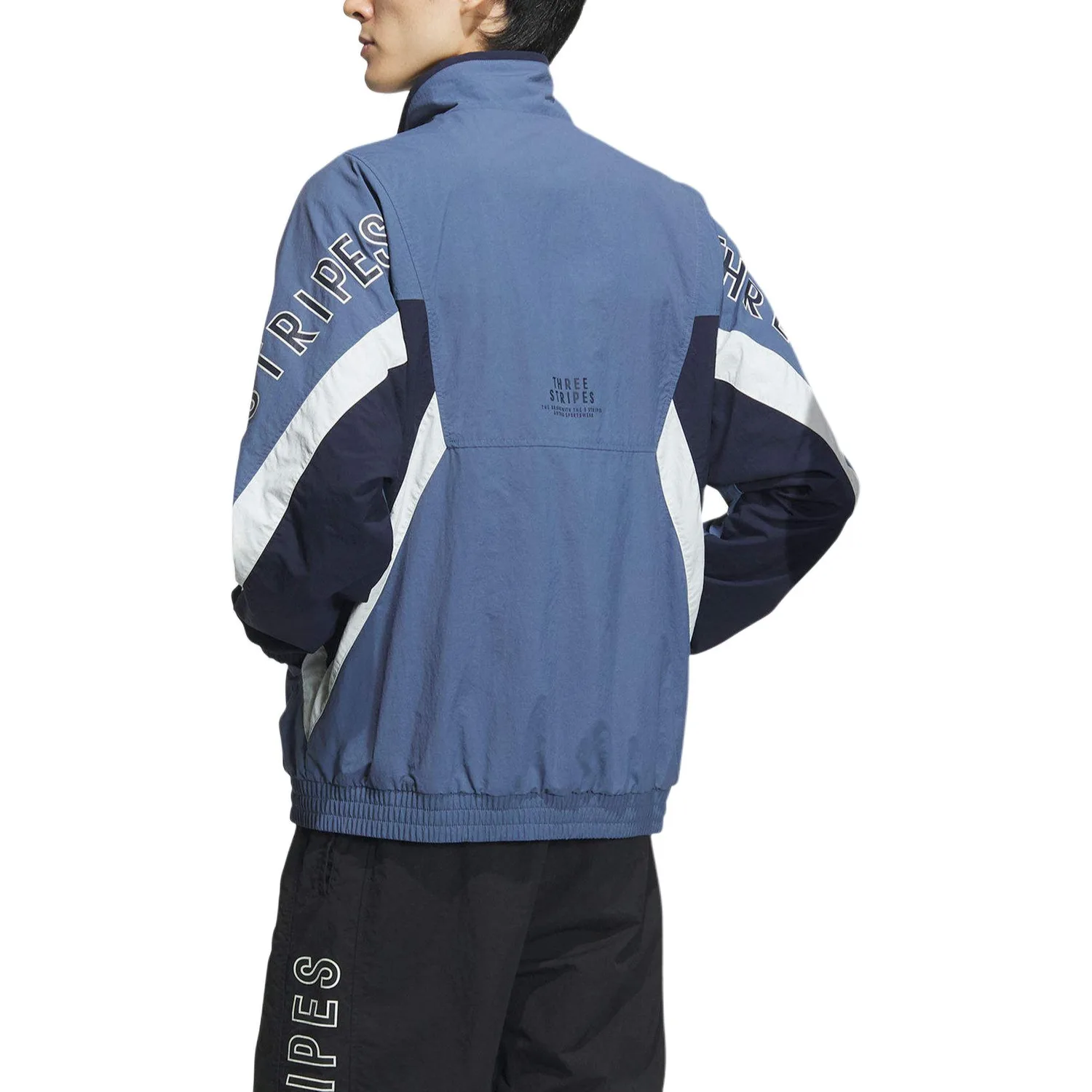 Adidas Куртка Japan Version Unisex синяя — фото 4