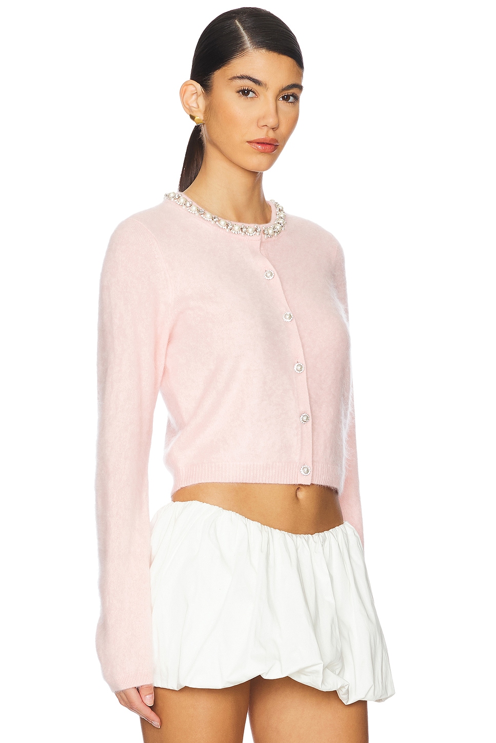 

Кардиган с длинными рукавами dollie Alice + Olivia, красный