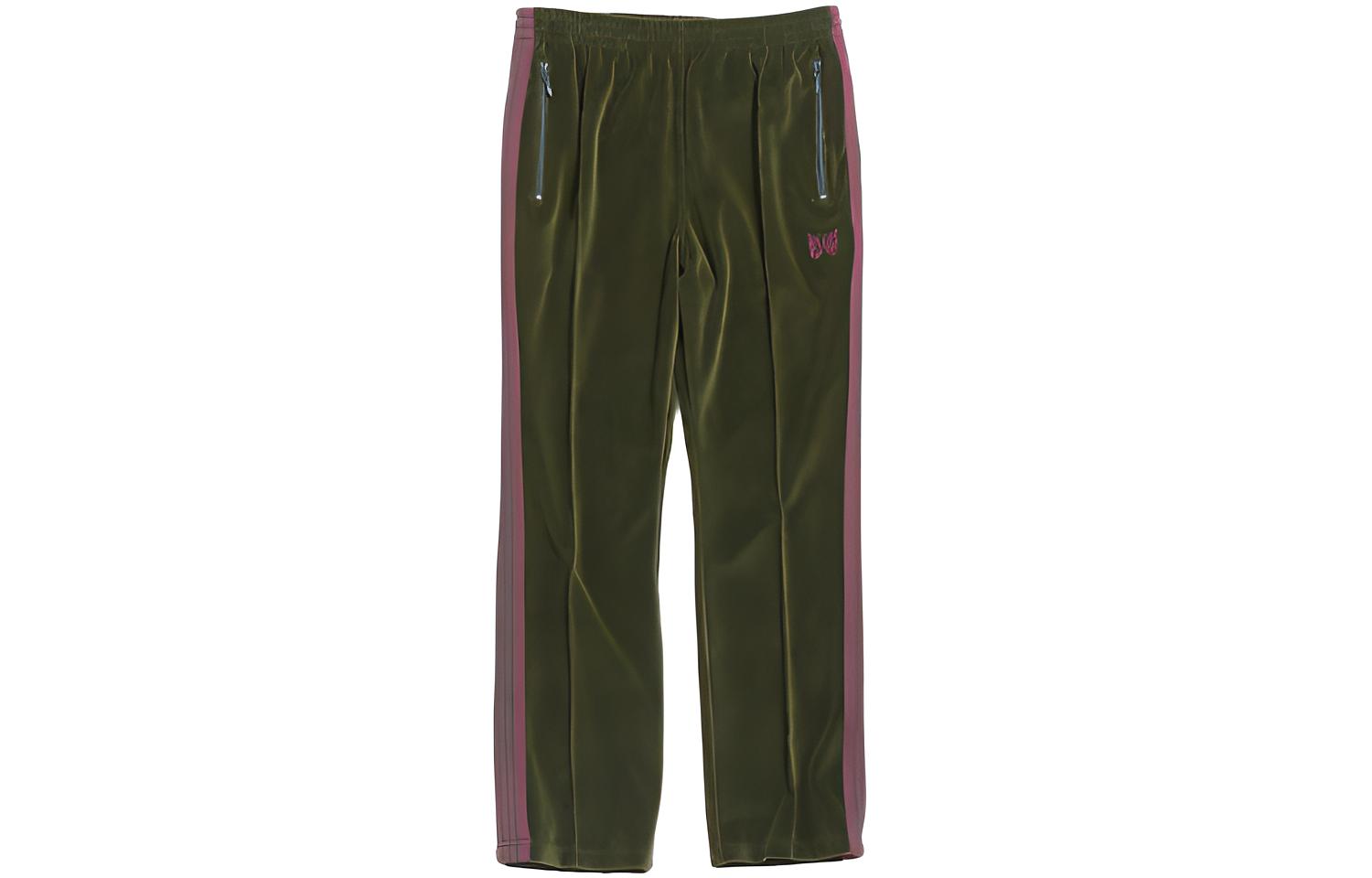 

Needles Трикотажные спортивные штаны унисекс зеленые