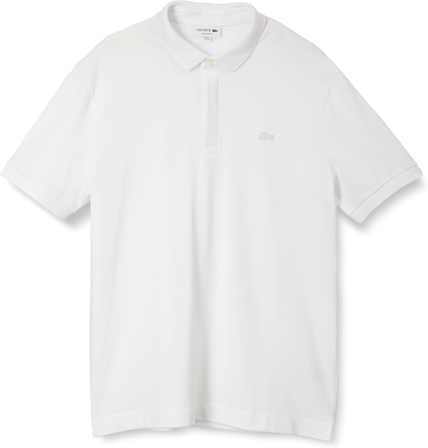 

Мужская поло-рубашка Lacoste Regular Fit Stretch Paris (с коротким рукавом) PH5522L (старый цвет), белый
