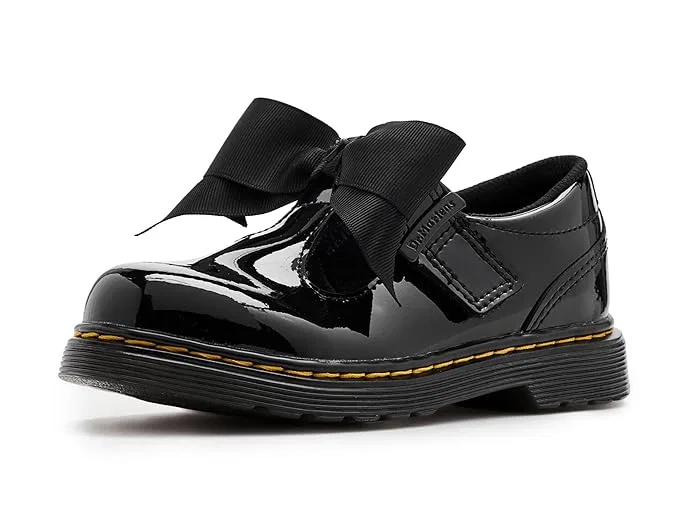 Лоферы Polley II Bow YS Dr. Martens Kid's Collection, Black — фото 2