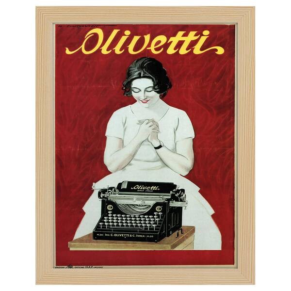 

Рамка для фотографий LegendArte Olivetti Schreibmaschine цвет eiche dekor