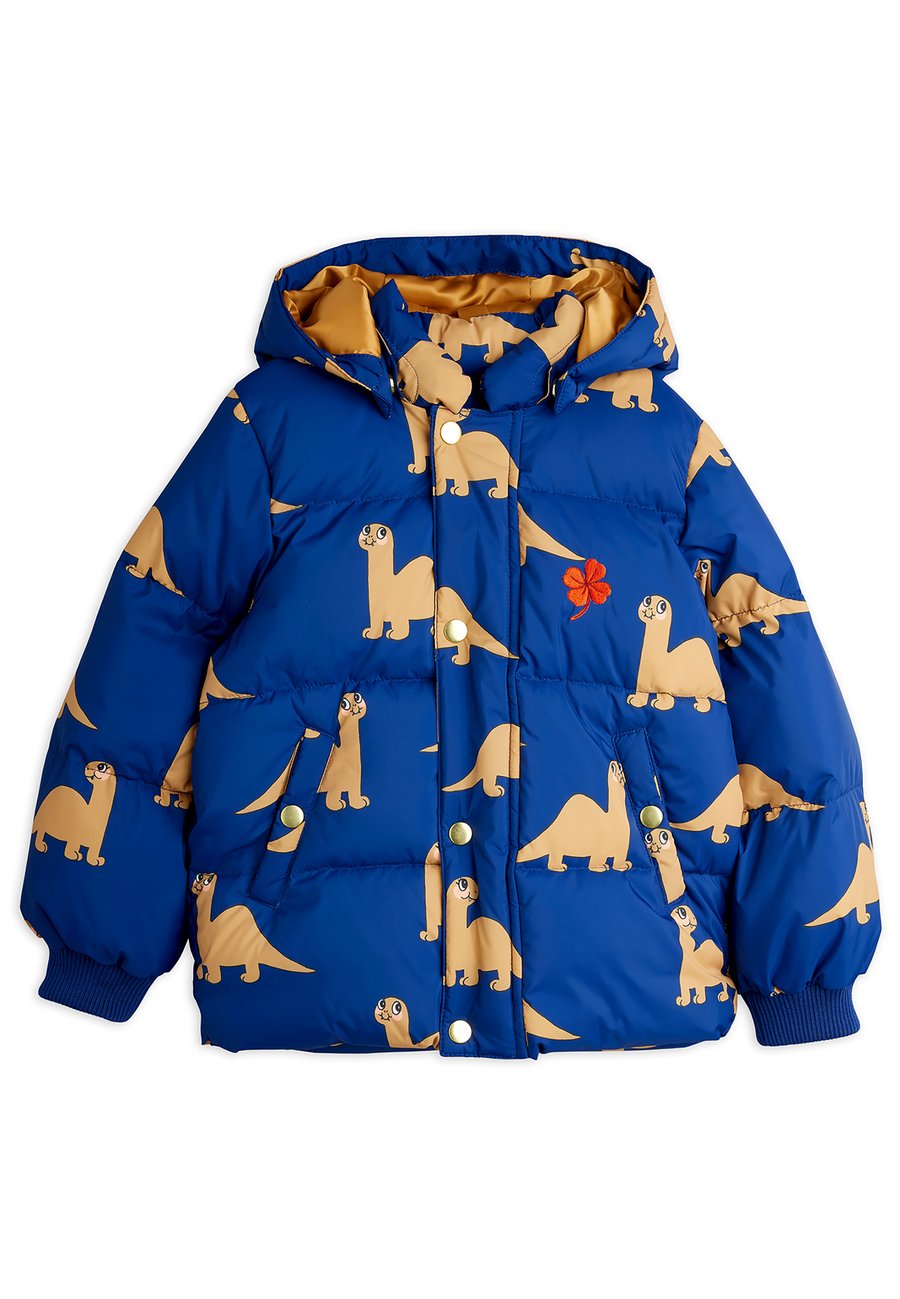 

Зимняя куртка Mini Rodini DINOS HOODED PUFFER UNISEX, Blue