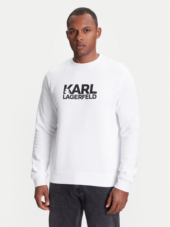 

Толстовка обычного кроя 705091 553917 Karl Lagerfeld, белый