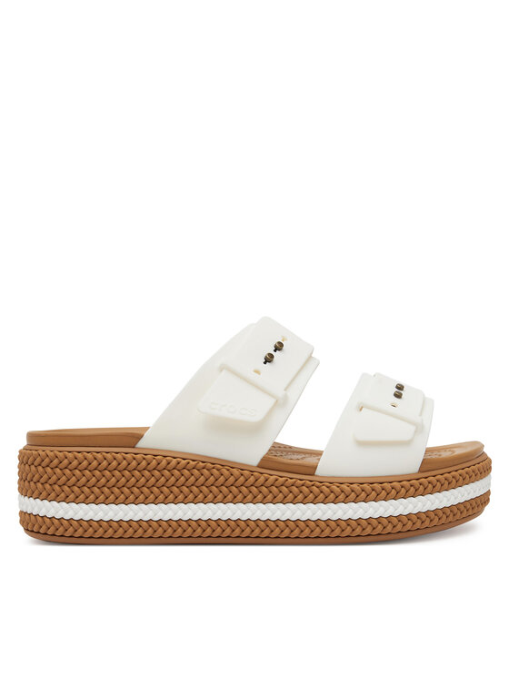Пантолеты Brooklyn Woven Buckle 209978 Crocs, белый
