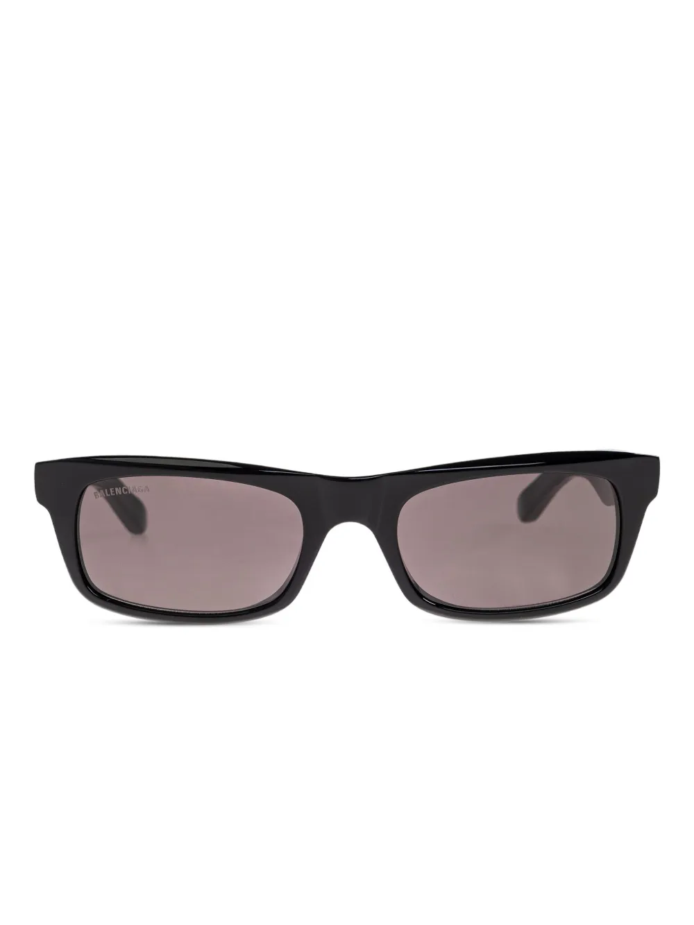 

Солнцезащитные очки в прямоугольной оправе Balenciaga Eyewear, черный