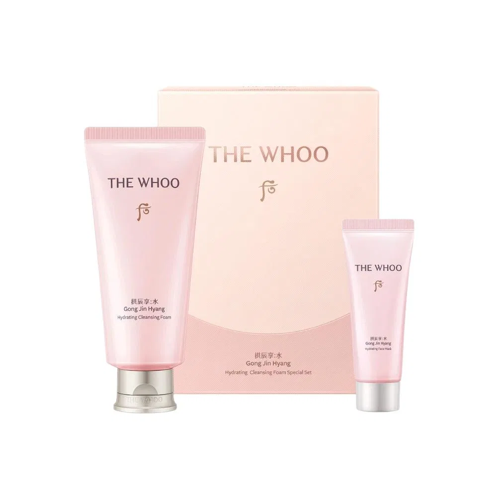 Набор средств для ухода за кожей The History Of Whoo очищающая пенка 180мл + маска 40мл