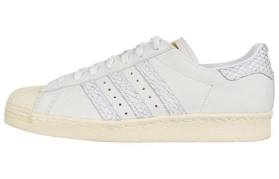 

Кроссовки adidas originals Superstar Series Skateboarding Shoes Unisex Low-top Beige, цвет Off-white