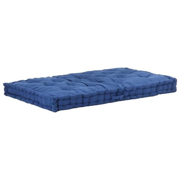 

Подушка на сиденье vidaXL 3001545-1, 120x10x80 см, светло-голубой