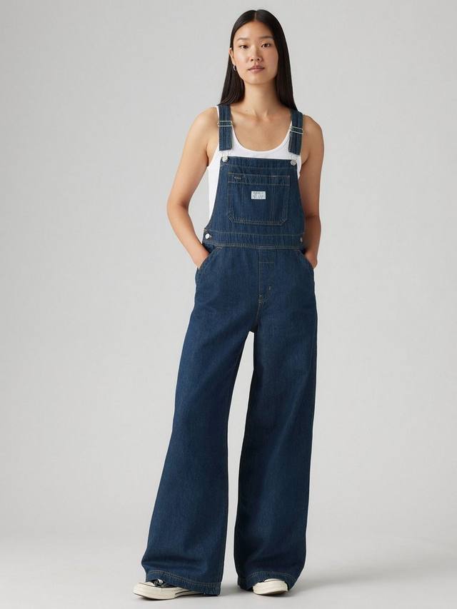 

Джинсовые комбинезоны xl Levi's, цвет Square Circle
