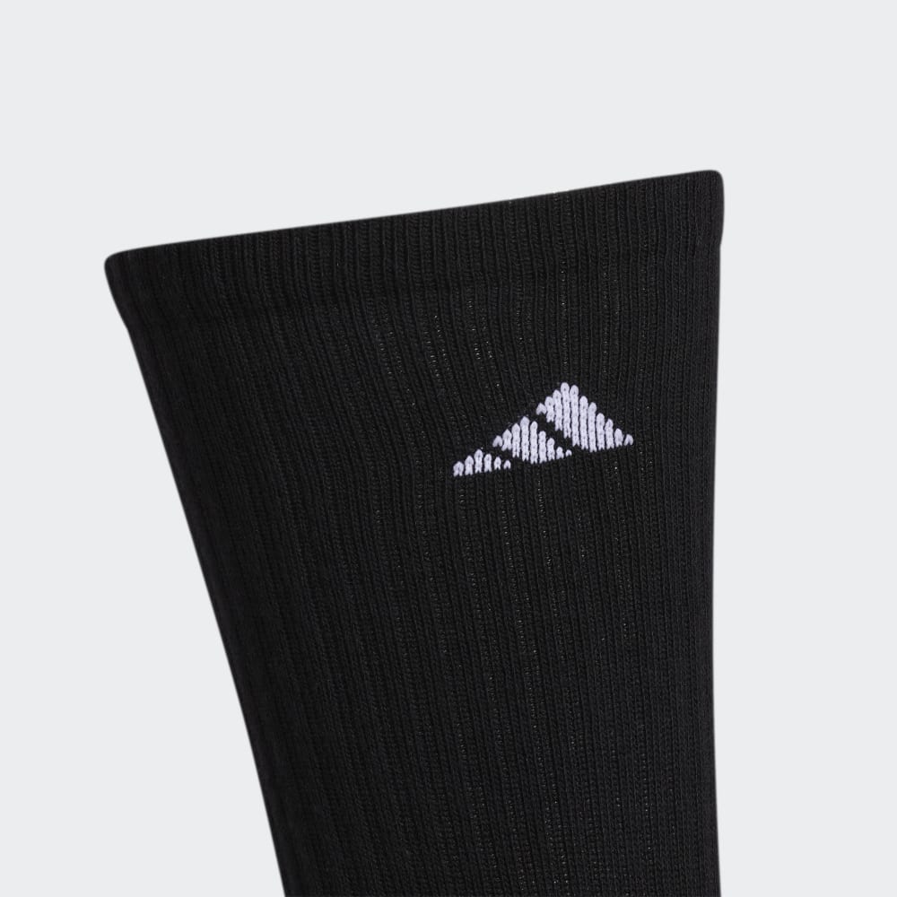Носки Adidas Cushioned Crew Socks 3 Pairs, цвет Black/Onix/White — фото 2