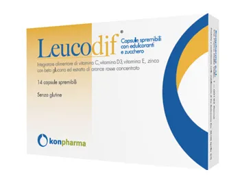 

Leucodif 14 сжимаемых капсул для иммунной системы Konpharma