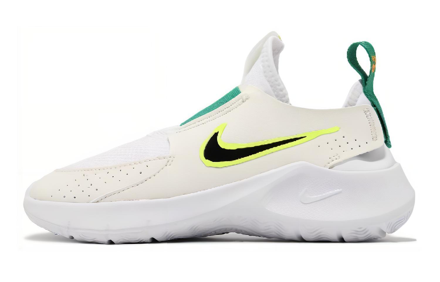 

Nike Кроссовки Flex Runner 3 GS 'White Sport Green Fluorescent Yellow'