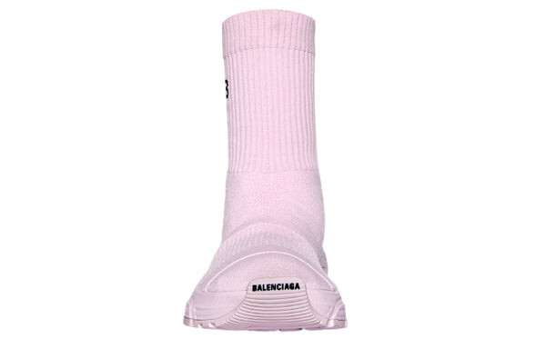 Кроссовки speed 3.0 monocolor sneakers 'recycled light pink' Balenciaga, розовый — фото 3
